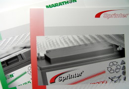 Друк буклетів «Sprinter, Marathon». Поліграфія друкарні Макрос