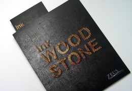 Друк брошур «Ink Wood Stone. Zeus ceramica». Поліграфія друкарні Макрос
