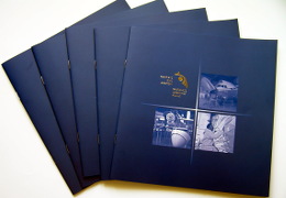 Друк брошур «Завод 410 цивільної авіації». Поліграфія друкарні Макрос