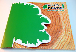 Друк брошур «Wald Krone». Поліграфія друкарні Макрос