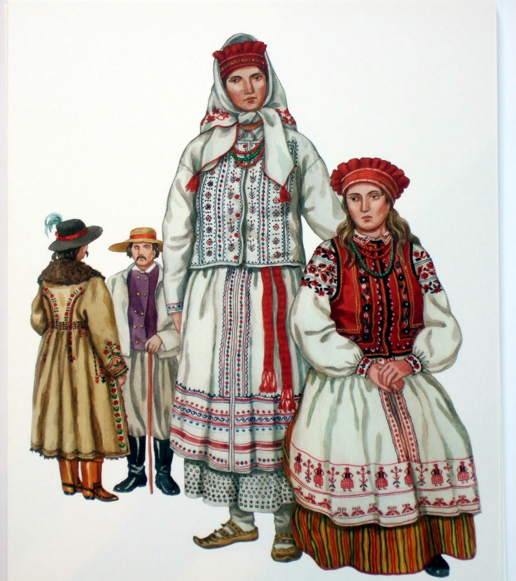 Виготовлення листівок «Українське народне вбрання». Поліграфія друкарні Макрос, виготовлення рекламних листівок, специфікація 958991-10