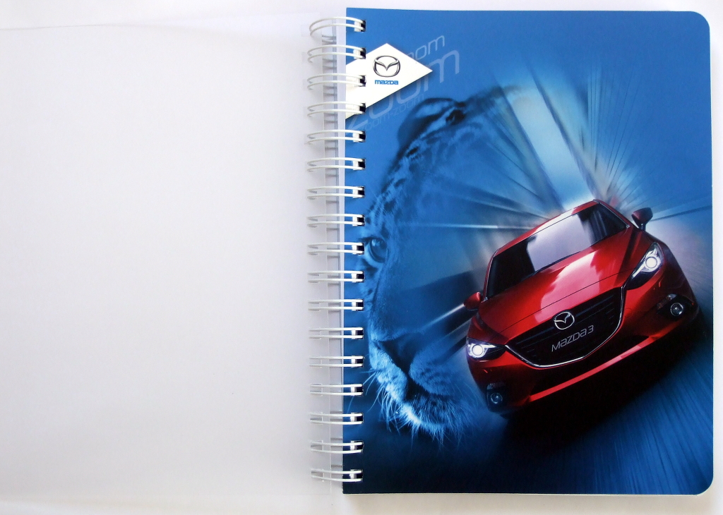 Виготовлення щоденників «Mazda». Поліграфія друкарні Макрос, виготовлення щоденників, специфікація 952993-2