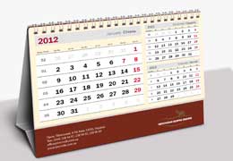 Друк настольних календарів, виготовлення настольних календарів, друкарня Макрос, Київ